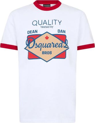 Dsquared2 Graphic-print Crew-neck T-shirt