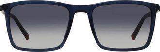 Tommy Hilfiger Grey Shaded Rectangular Mens Sunglasses TH 2077/S 0PJP/9O 55