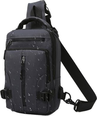 Generic Shoulder Sling Bag, Waterproof Anti-Theft for Daily Commuting Camping Workplace Business Sports, Carry Bag with Lightweight Adjustable Strap, Pack for