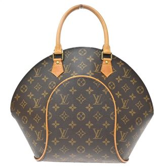 Louis Vuitton Ellipse Monogram Brown Canvas Handbag (Pre-Owned)