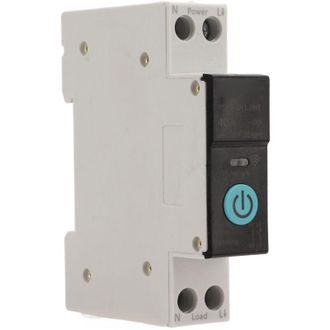 OEM Interruptor Wifi Inteligente De 40 A - Disyuntor Para Riel Din - Voltaje De 230 V - Control Remoto Para Electrodom&eacute;sticos -crezuo