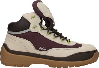 Dior Beige Leather Ankle Mens Boots