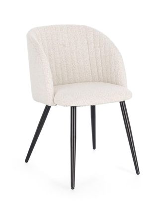 BIZZOTTO Juego 2 sillas marfil