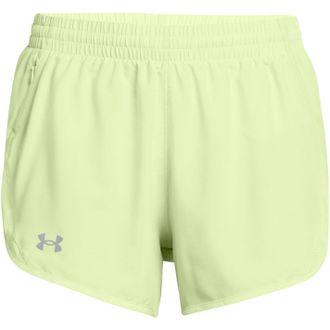Under Armour Womens Fly by 3 Shorts Retro Green S