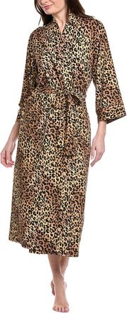 Natori Cozy Print Knit Robe