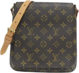 Louis Vuitton Pre-owned Cross Body Bags, female, Brown, Size: ONE SIZE Pre-owned Vintage Shoulder Bag