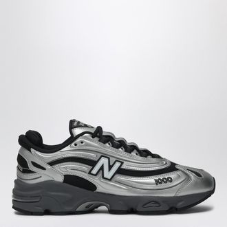 New Balance Sneakers 1000 SL in pelle argento metallizzata