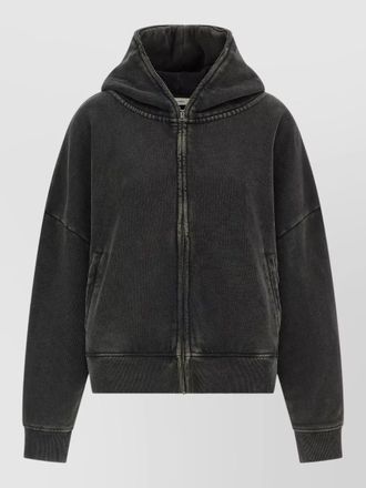 Entire studios eternal hooded jacket ribbed cuffs hem