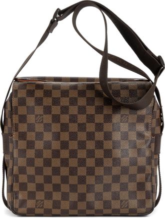 Louis Vuitton Pre-owned Womens Naviglio Shoulder Bag - Brown - One Size