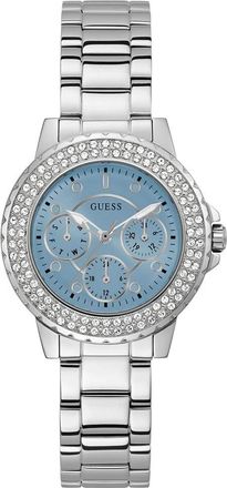 Guess Zilveren Dames Analoge Horloge Mode - Dames - Horloges - Grijs - ONE Size - Accessoires