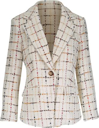 Veronica Beard Blazer a quadri - Toni neutri