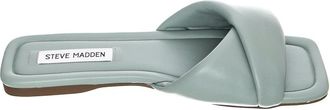 Steve Madden Saints - Dames - Sandalen - Groen - 37 1/2 EU - Leer - Schoenen