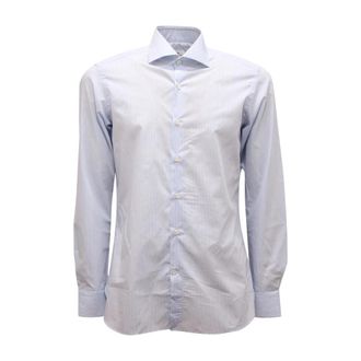 Sonrisa Camicia Superior Shirt - Heren - Zakelijke Overhemden - Blauw - M - Overhemden
