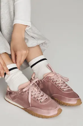 Hoff Bridge Satin Scrunch Sneakers
