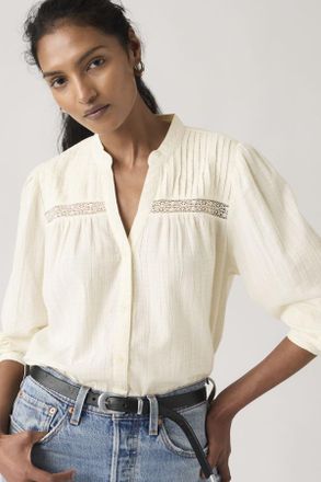 Levi's T&uacute;nica Madeline - Mujer - XS - Crema / Tofu