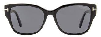 Tom Ford TF1108 Polarized Cat-Eye Sunglasses - Black