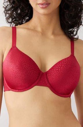 Wacoal Back Appeal Underwire T-Shirt Bra in Regina Red at Nordstrom Rack, Size 38G (4D Us)