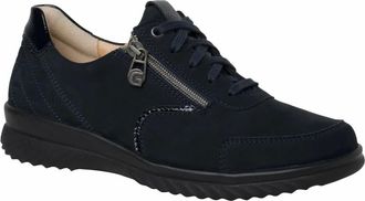 Ganter Heike Sneaker - Dames - Schoenen - Blauw - Maat: 38 EU Leer