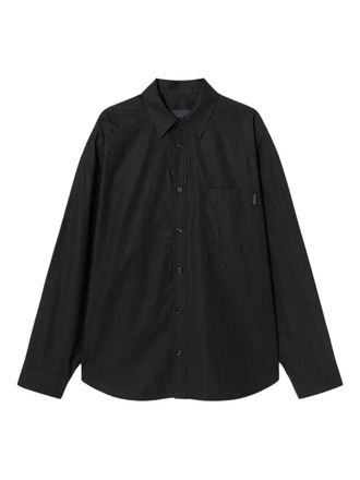 Juun.J Camicia con stampa grafica - Nero