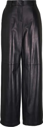 Lafayette 148 New York Pantaloni Sullivan con inserti - Nero