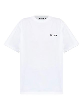 Rotate T-shirt con logo - Bianco
