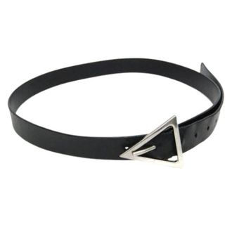 Bottega Veneta Pre-owned Belts, female, Black, Size: ONE SIZE Pre-owned Triangle Belt