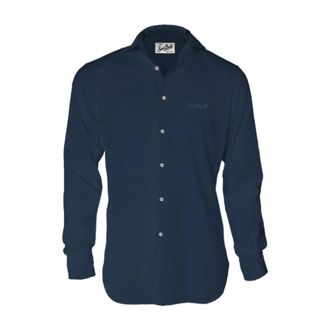 MC2 Saint Barth Casual Shirts, male, Blue, Size: 2XL Casual Shirts