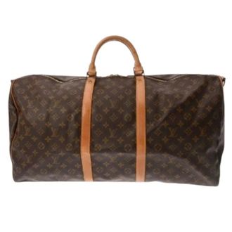 Louis Vuitton Pre-owned Boston Bag - unisex - Louis Vuitton Vintage - Vintage Weekend Bags - Brown - ONE SIZE - Pre-owned
