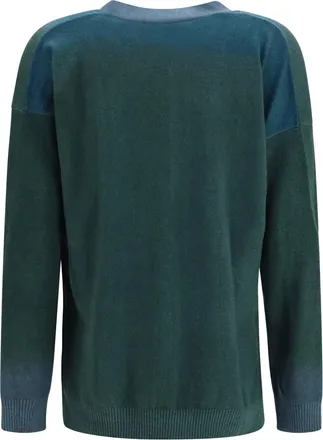 Mirror in the Sky Womens Cardigan Ombr&eacute; Cashmere Shadow-Timber (capra Hircus) Shadow/timber Sweater