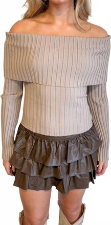 Nia Sabine Skort In Brown