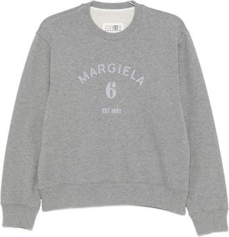 Maison Margiela Felpa Mm6 Maison Margiela in cotone con logo