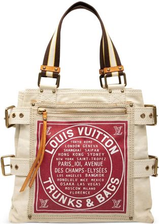 Louis Vuitton Borsa tote Cruise Line Globe Shopper MM 2005 - Marrone