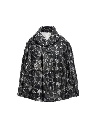 Comme Des Gar&ccedil;ons Womens Lace Laser Jacket