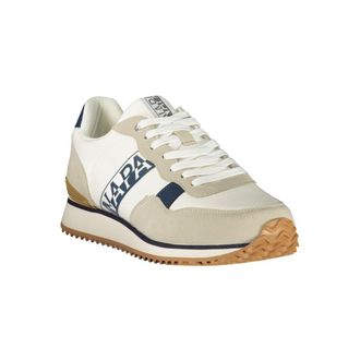 Napapijri Colour-Block with Logo Strap Sneaker - White