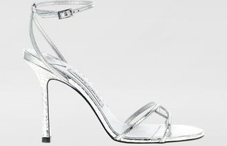 Jimmy Choo London Flat Sandal JIMMY CHOO Woman color Silver