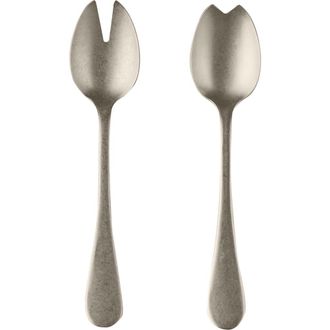Mepra Vintage Salad Serving Set - 2 Pieces in Champagne at Nordstrom