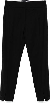 Patou tapered trousers - women - Elastane/Virgin Wool - 38 - Black