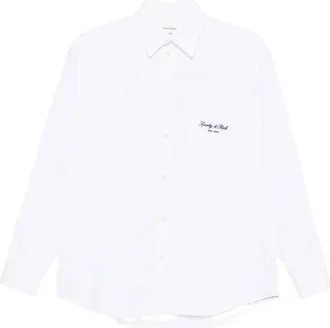 Sporty & Rich Shirt - female - Sporty & Rich - Shirts - White - XS - Blouses & Shirts