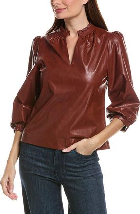 Tyler B&ouml;e Penny Vegan Leather Top