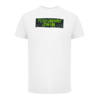 Plein Sport Korte Mouwen T-shirt in Wit