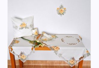 STICKEREIEN PLAUEN Tischdecke »Lilienzeit«