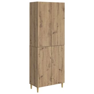 vidaXL Juego De Armarios 2 Uds. Roble Artisan Madera De Ingenier&iacute;a Vidaxl