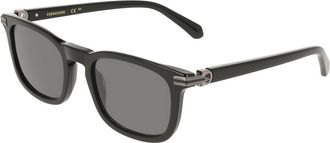 Ferragamo SF2120S 001 Mens Sunglasses Black Size 53