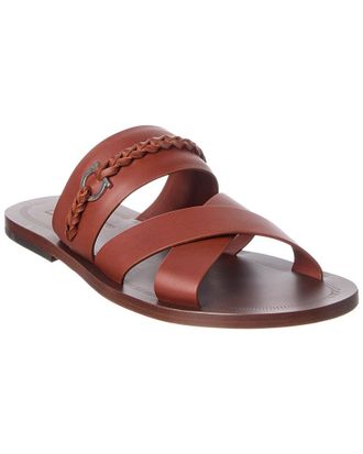 Ferragamo Leather Sandal