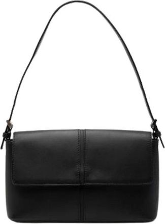 Burberry Pre-owned Leren Schoudertas - Dames - Vintage Schoudertas - Zwart - ONE Size - Leer - Vintage