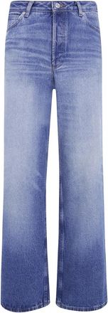 A.P.C. Wide Jeans - Dames - Loose Fit Jeans - Blauw - W29 - Jeans