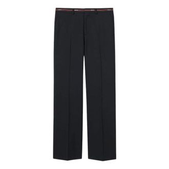 Gucci Wool Pants with Selvedge Detail Black 832544-Z7AQV-4668