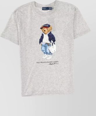 Polo Ralph Lauren short sleeve crew neck graphic top