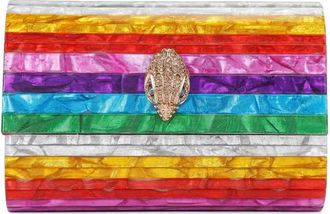 Kurt Geiger Party Eagle clutch bag - Blue