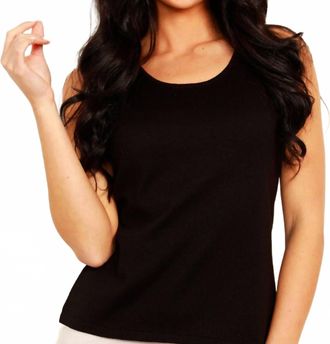 French Kyss Womens Tank Top In Black